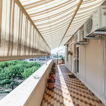 Station Terrace Near The Sea *